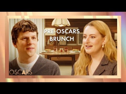 Jesse Eisenberg Gives Amelia Dimoldenberg Tips On Getting A Date To Write A Song About Her Oscars
