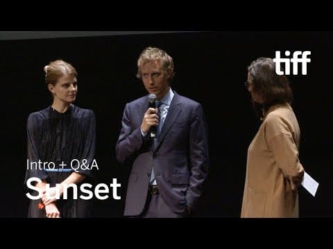 SUNSET Cast and Crew Q&A | TIFF 2018