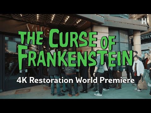 Resurrecting Horror History | Inside Hammer’s The Curse of Frankenstein 4K World Premiere