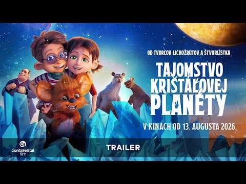TAJOMSTVO KRIŠTÁĽOVEJ PLANÉTY - OFICIÁLNY TRAILER - V KINÁCH OD 13. AUGUSTA