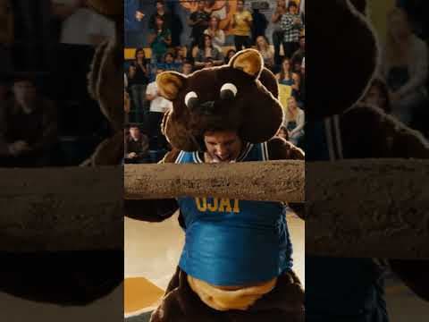 Woodchuck Todd Does His Best to Rally the Crowd During a School Assembly (Scene)