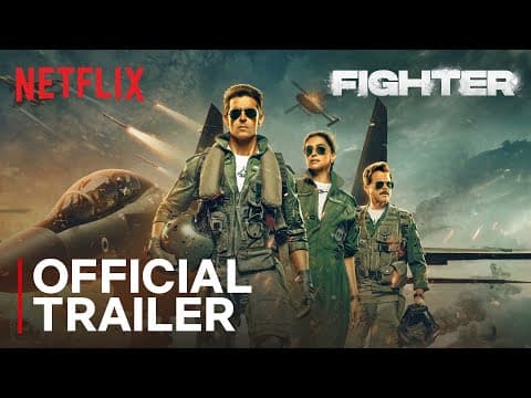 Fighter | Official Trailer | Hrithik Roshan, Deepika Padukone, Anil Kapoor | Netflix India