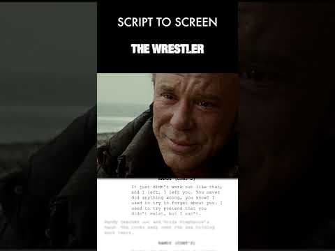 Script to Scene - THE WRESTLER #shorts