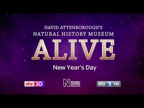 Natural History Museum Alive with David Attenborough. Official trailer