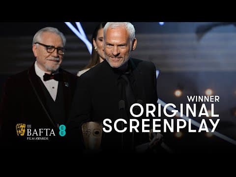 Martin McDonagh Wins  Original Screenplay For The Banshees of Inisherin| EE BAFTAs