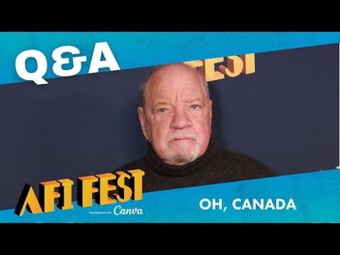 OH, CANADA Conversation at AFI Fest 2024