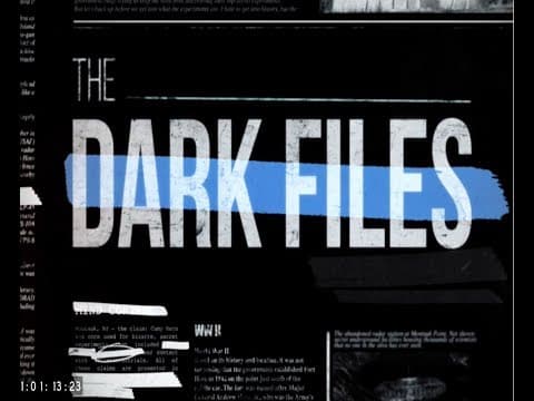 THE DARK FILES: TRAILER #1