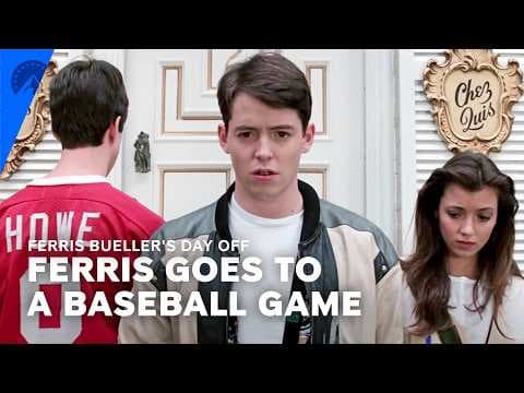 Ferris and His Friends Ditch School For a Baseball Game