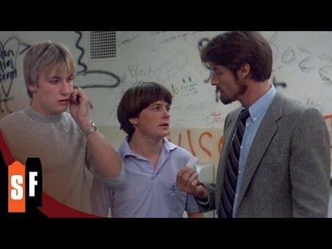 Class of 1984 (1/2) Michael J. Fox - Bathroom Drug Deal (1982) HD