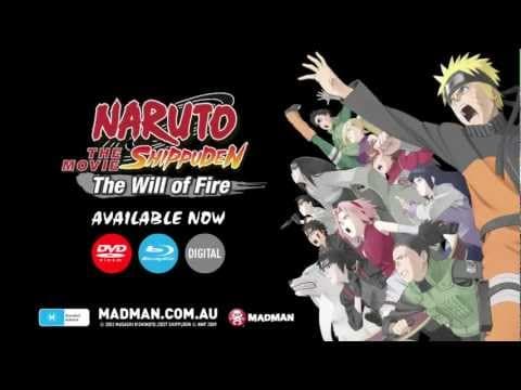 NARUTO SHIPPUDEN THE MOVIE: THE WILL OF FIRE Available Dec. 5