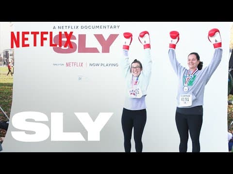 Sylvester Stallone motivates 20k runners!