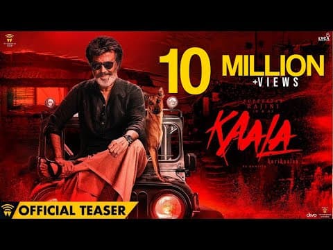 Kaala (Hindi) - Official Teaser | Rajinikanth | Pa Ranjith | Dhanush | Santhosh Narayanan