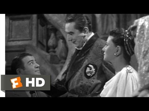 Abbott and Costello Meet Frankenstein (7/11) Movie CLIP - Return of the Count (1948) HD