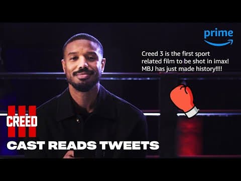 Michael B. Jordan and Tessa Thompson Read Fan Tweets