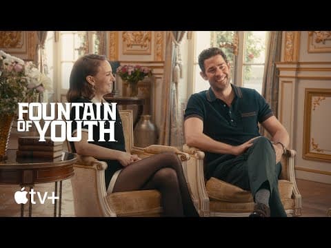 Natalie Portman and John Krasinski Speak French