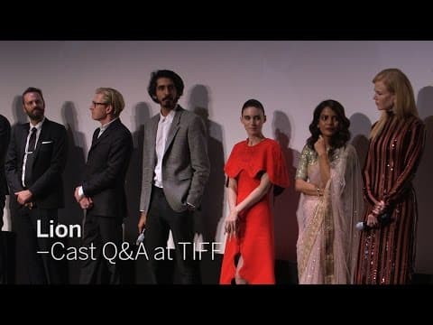 LION Cast Q&A: Dev Patel, Nicole Kidman, Priyanka Bose, Rooney Mara and more | TIFF 2016