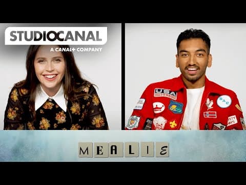 Felicity Jones and Nabhaan Rizwan Unscramble Anagrams