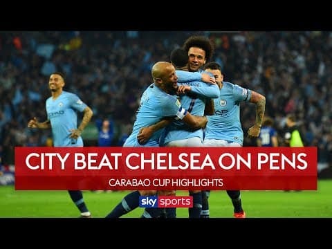 Chelsea 0-0 Man City | Carabao Cup