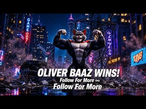 OLIVER BAAZ: THE NEON CITY SHOWDOWN | Official Animated Short Film (2026)