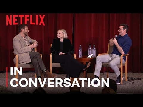 Bradley Cooper, Carey Mulligan discuss Maestro with Hugh Jackman