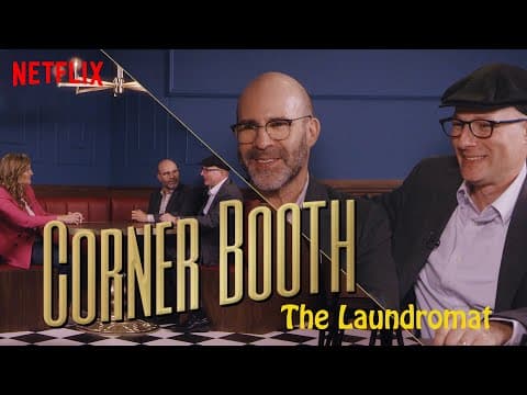 The Laundromat’s Scott Z. Burns and Jake Bernstein in the Corner Booth