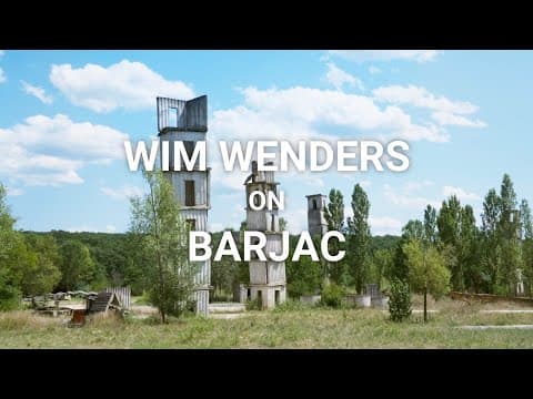 Wim Wenders on Barjac