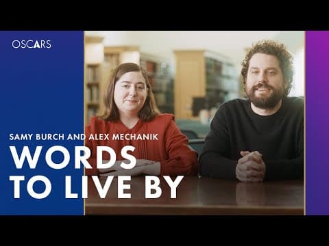 Samy Burch and Alex Mechanik's "Words to Live By" | 'May Decemeber' Oscars