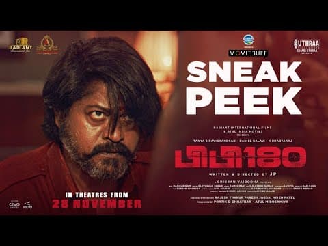 BP 180 - Official Sneak Peek | Daniel Balaji, Tanya S Ravichandran | JP | Ghibran