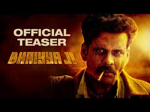 Bhaiyya Ji (Teaser) | Manoj Bajpayee | Apoorv Singh Karki | BSL, SSO, ASL | #MB100