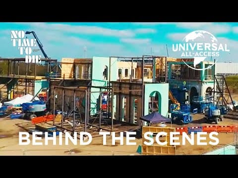 No Time To Die | Building A Replica Of Cuba On Set | Bonus Feature