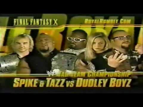 WWF Royal Rumble 2002 Matchcard