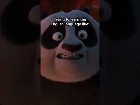 And they said English was simple