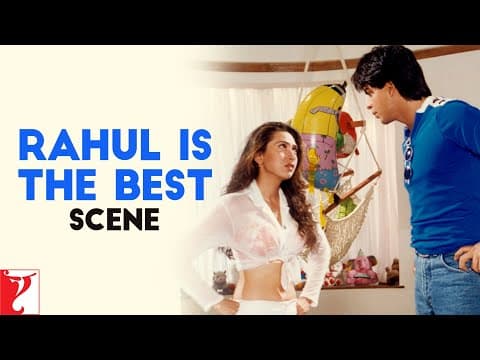 Rahul Is The Best | Scene | Dil To Pagal Hai | Shah Rukh Khan, Karisma Kapoor | Yash Chopra