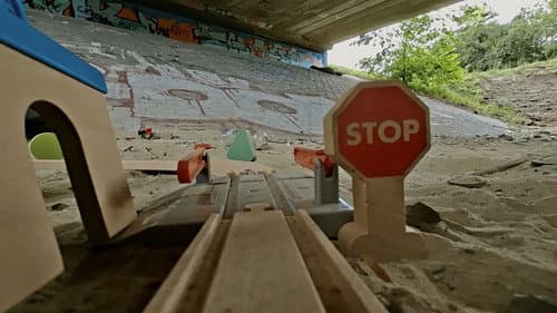 From under a Highway Bridge...