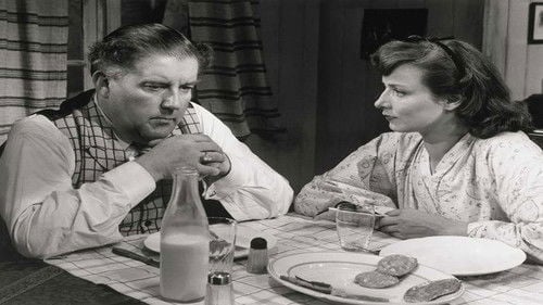 Behind the red gates