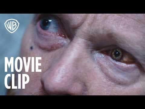 Alive in the Coffin Morgue Scene