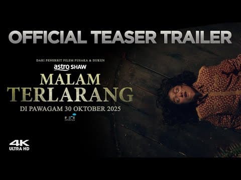 MALAM TERLARANG - OFFICIAL TEASER | AKAN DATANG 30 OKTOBER 2025