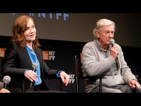 NYFF54 Press Conference with Paul Verhoeven & Isabelle Huppert