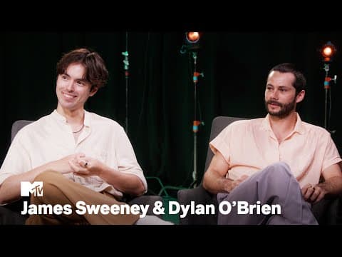 “I was actually afraid of this” Dylan O’Brien & James Sweeney on 'Twinless’