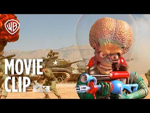 The First Martian Attack - Movie Clip