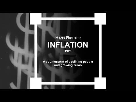 Inflation (1928) Hans Richter
