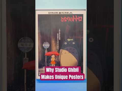 Why Studio Ghibli’s Japanese Posters Feel So Different!