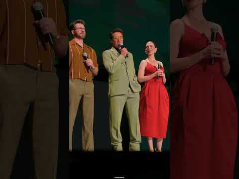 Robert Downey Jr., Chris Evans, & Hayley Atwell assemble on the D23 stage
