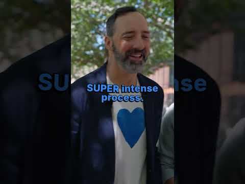 take a walk with Tony Hale