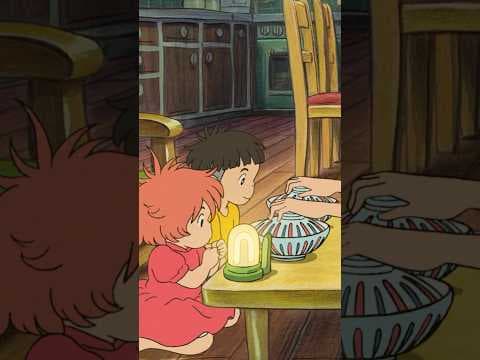 Clip: Ponyo and Sosuke get a dinner surprise