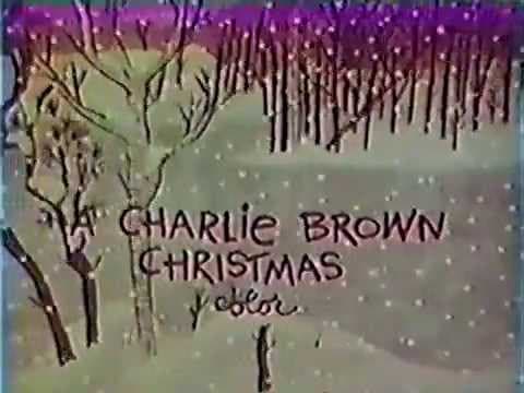 CBS A Charlie Brown Christmas 1965 TV promo