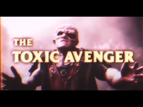 The Toxic Avenger (2025) I Official Throwback Trailer I In Theaters August 29!
