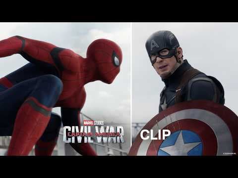 Captain America Fights Spider-Man - Official Clip