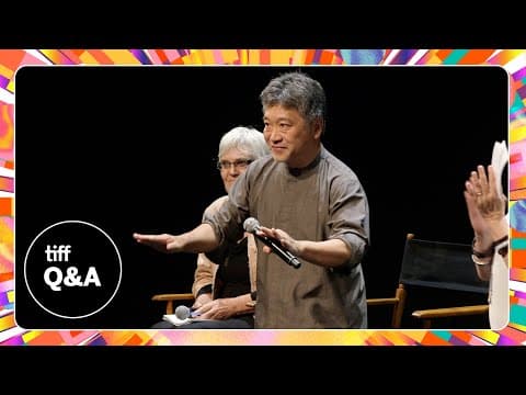 TIFF 2023 Q&A with Hirokazu Kore-eda