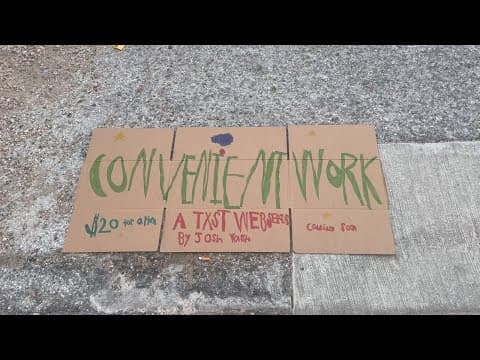 Convenient Work: Official Trailer